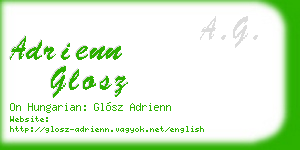 adrienn glosz business card